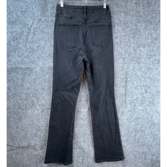 Lovers + Friends Greyson Slim Boot Jeans Womens 30‎ Shadow Hill Ultra High Rise - Picture 2 of 10